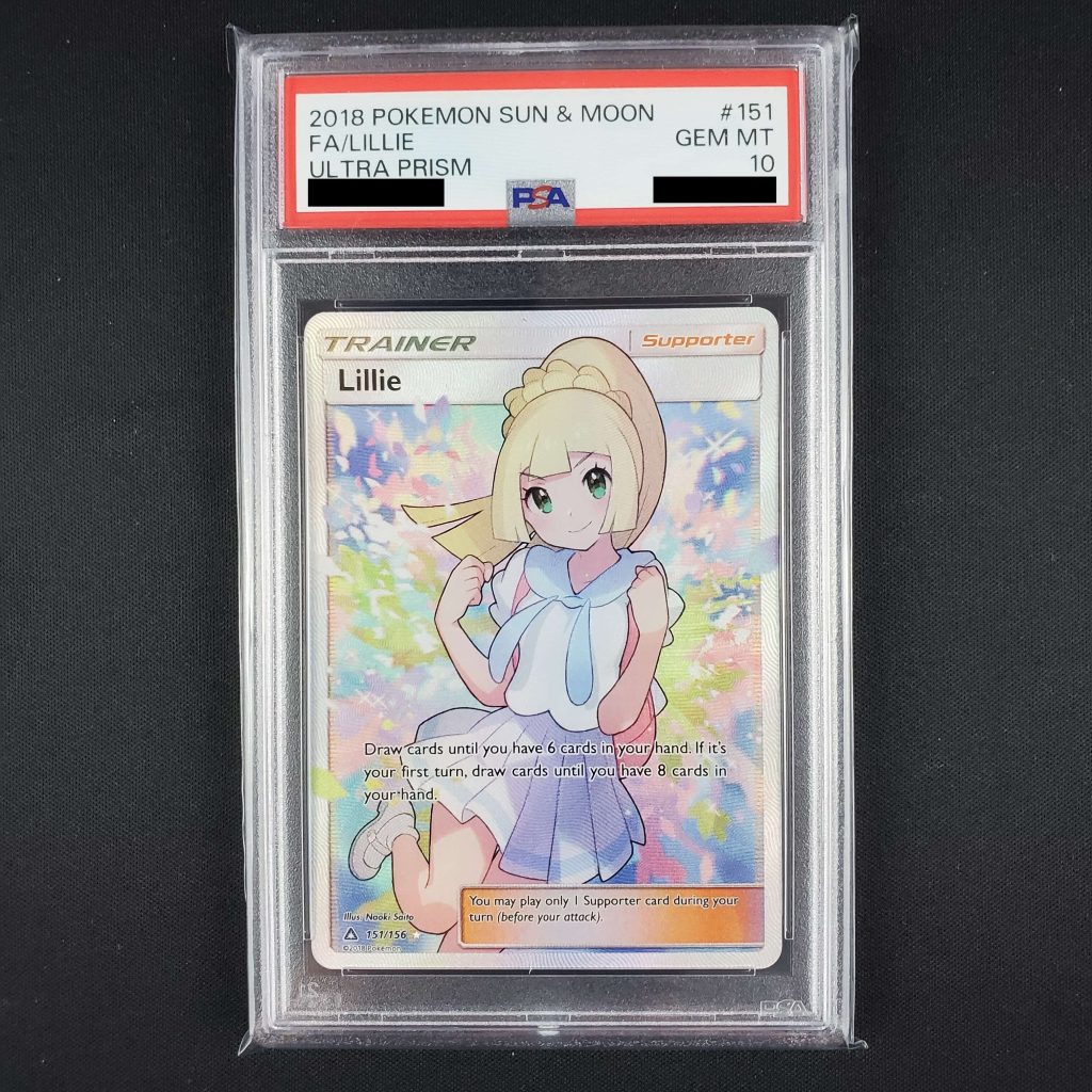 Pokemon - Lillie - 151/156 - Ultra Prism - PSA 10